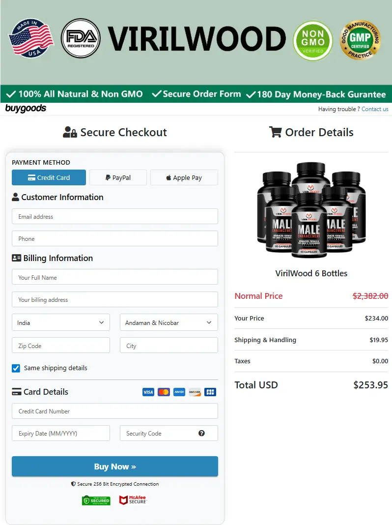 Virilwood- Secure Page